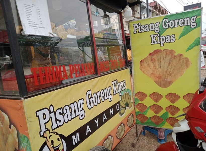 pisang goreng kipas