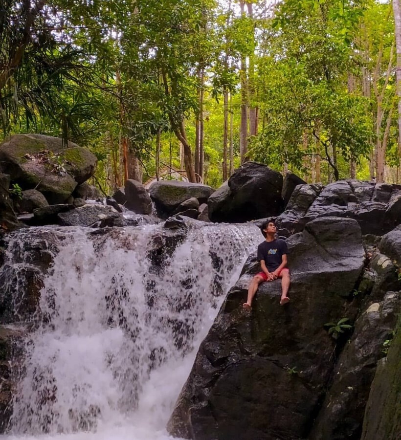 aier terjun C2 bukit pading